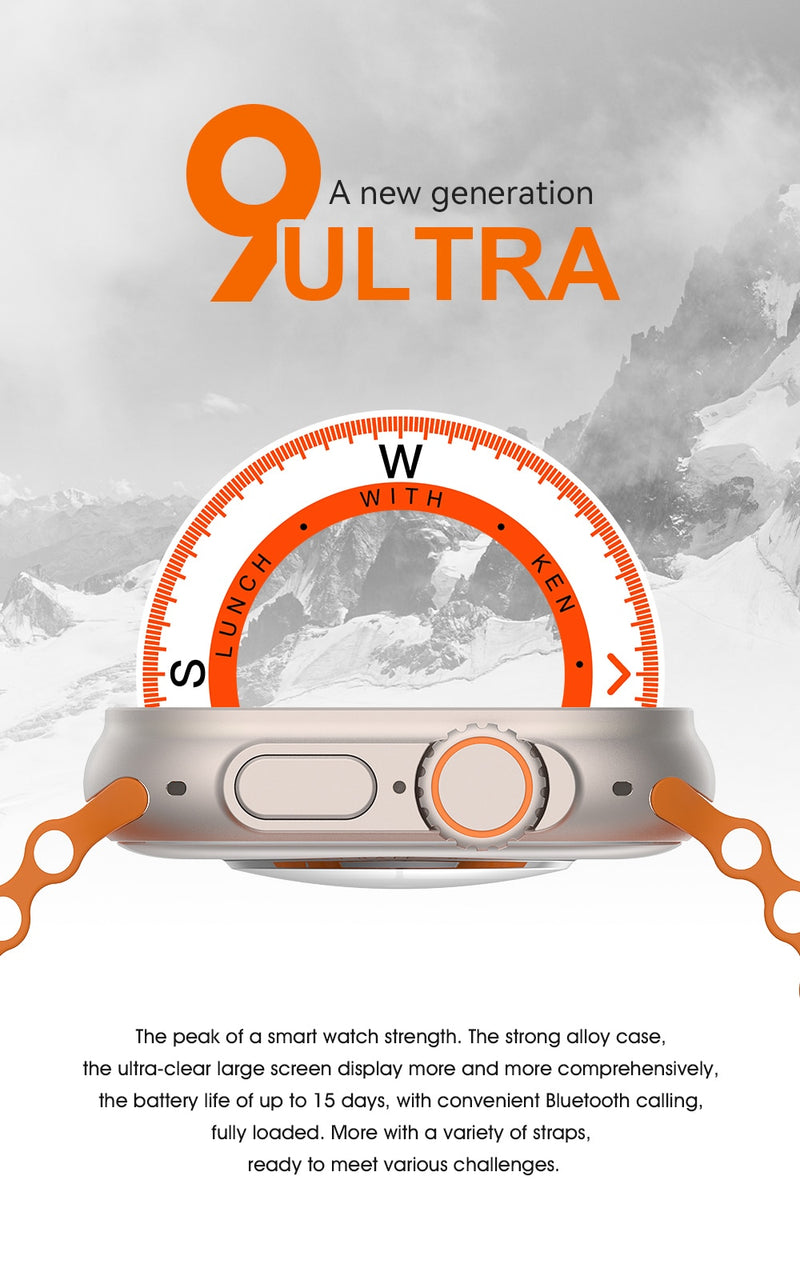 Ultra Max Smart Watch Series Ultra 9